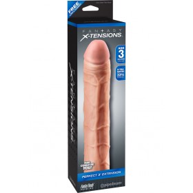Fantasy Xtensions Perfect 3 Inch Extension Sleeve Flesh 9 Inch