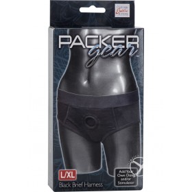 Packer Gear Black Brief Harness Large/Xtra Large