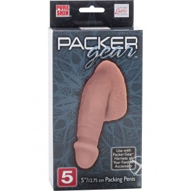 Packer Gear Packing Penis Dong 5 Inch Brown
