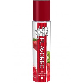 Wet Flavored Kiwi Strawberry Lubricant 1 Ounce