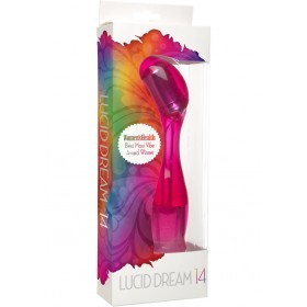 Lucid Dream No 14 Vibrator Waterproof 9 Inch Pink