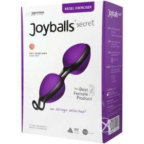 Joyballs Secret Dual Kegel Exerciser Violet & Black