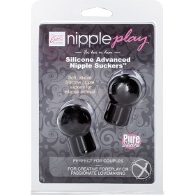 Nipple Play Advanced Silicone Nipple Suckers Black