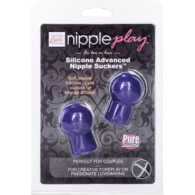 Nipple Play Advanced Silicone Nipple Suckers Purple