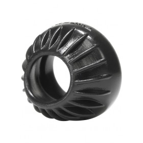 Oxballs Turbine Silicone Cockring Black 1.75 Inch