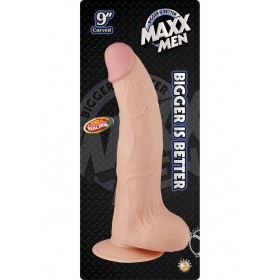Maxx Men Curved Dong 9 Flesh