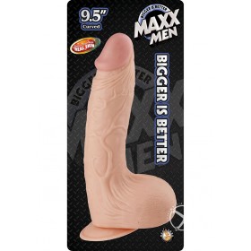 Maxx Men Curved Dong 9.5 Flesh
