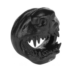 Oxballs Snarl Angry Dog Silicone Cockring Black