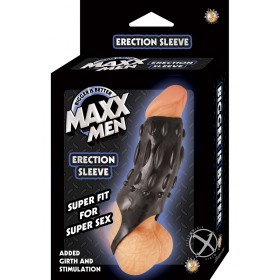 Maxx Men Erection Sleeve Clear 4.5 Inch