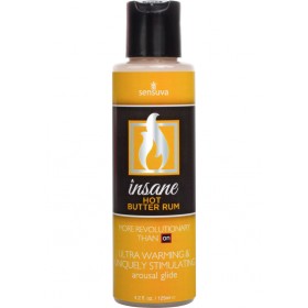 Insane Ultra Warming & Stimulating Arousal Glide Hot Butter Rum 4.2 oz