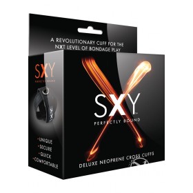 SXY Perfectly Bound Deluxe Neoprene Cross Cuffs
