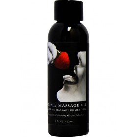 Edible Massage Oil Strawberry 2 Ounce