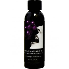 Edible Massage Oil Grape 2 Ounce