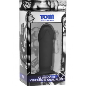 Tom Of Finland XL Anal Plug Black 7.75 Inch