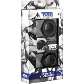 Tom Of Finland 3 Piece Cock Nuts Cockrings