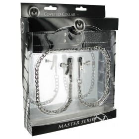 Master Series Adjustable Coveted Collar & Clamp Union Leather & Metal