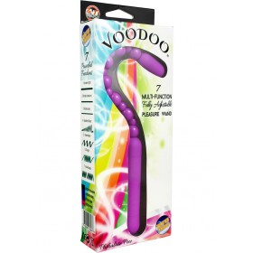 Voodoo 7 Multi Function Fully Adjustable Pleasure Wand Vibrator Lavender