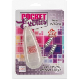 Pocket Exotics Dual Heated Whisper Bullets