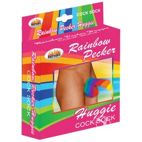 Rainbow Huggie Mens Cock Sock