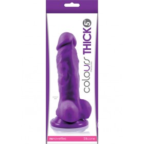 Colours Pleasures Dong Thick 5 Purple