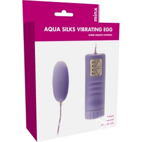 Aqua Silks Bibrating Egg Minx