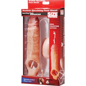 Squirting Penis Enchancer Sheath