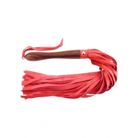 Rouge Wooden Handle Flogger