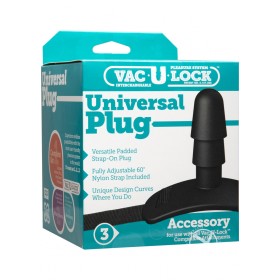 Vac U Lock Blk Universal Plug