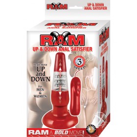 Ram Up and Down Anal Satisfier Red