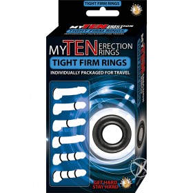 My Ten Erection Rings Tight Firm Rings