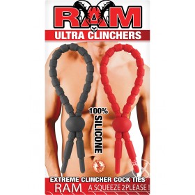 Ram Ultra Clinchers 2pk Red/black