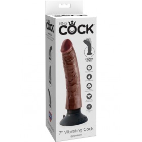 Kc 7 Vibrating Cock Brown