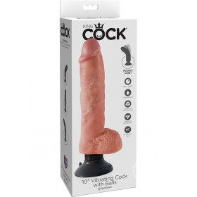 Kc 10 Vibrating Cock W Balls Fresh