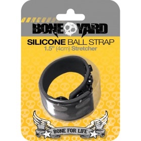 Boneyard Silicone Ball Strap Black
