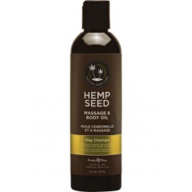 Hemp Seed Glow Oil Nag Champa 8 Oz