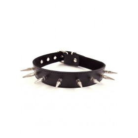 Rouge Spiked Collar Black