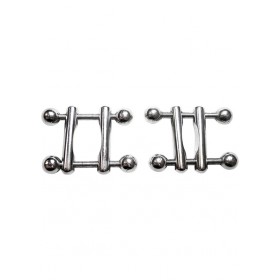 Rouge Ball End Nipple Clamps In Clamshel