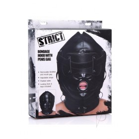 Strict Bondage Hood W/penis Gag