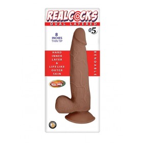 Realcocks Dual Layered 05 Brown