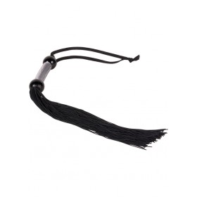Rubber Whip 22 Inch Black