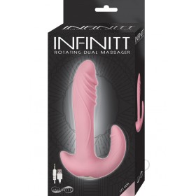 Infinitt Rotating Dual Massager Pink
