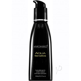Wicked Aqua Sensitive Unscent Lube 8oz