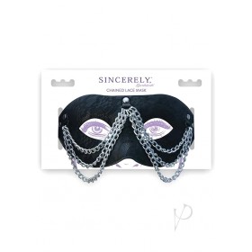Sincerely Chained Lace Mask