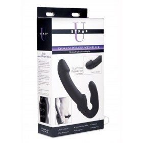 Strap U Evoke Vibrating Strapless Black