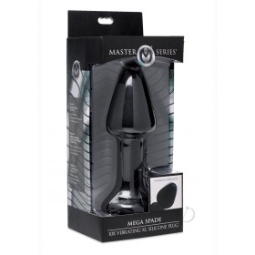 Ms Mega Spade 10x Vibe Xl Silicone Plug