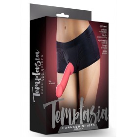 Temptasia Harness Briefs Sm Blk
