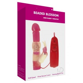 Minx Beaded Blossom Rabbit Vibe Red Os