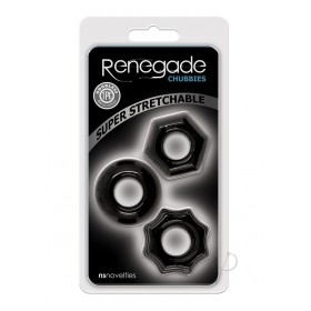 Renegade Chubbies 3pk Black