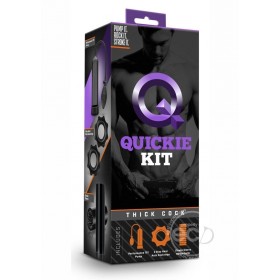 Quickie Kit Thick Cock Black
