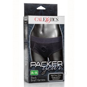 Packer Gear Black Brief Harness 2xl/3xl